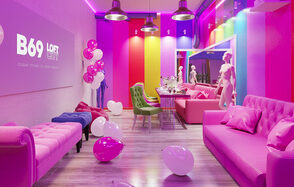 Лофт-центр Б69. Зал Гримерка с верандой на крыше