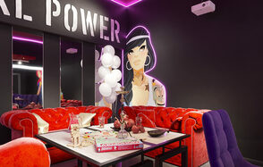 Лофт-центр Б69. Зал Дисней 16+ с верандой на крыше