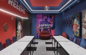 Лофт-центр Б69. Зал Pop Art с верандой на крыше