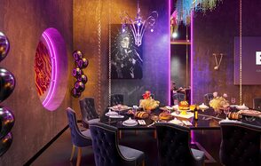 Лофт-центр Б69. Зал Черный Антик с верандой на крыше