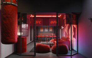 Лофт-центр Б69. Зал UFC с верандой на крыше