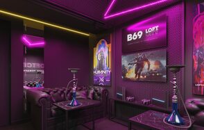 Лофт-центр Б69. Зал Призма с верандой на крыше