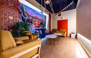 Лофт-зал в восточном стиле 