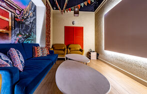 Лофт-зал в восточном стиле 