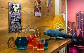 Лофт-зал в стиле большого города