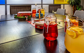 Лофт-зал в художественном стиле 