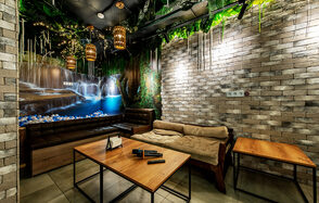 Лофт в лесном стиле