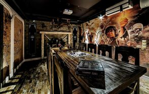 Лофт-зал в стиле известного романа