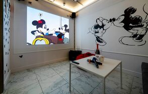 Лофт-зал с Микки Маусом 
