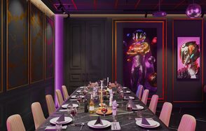 ИглуБар. Black Antique. Стильный лофт в тёмных тонах