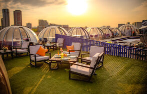 ИглуБар. Black Antique. Стильный лофт в тёмных тонах