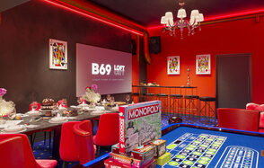 Лофт-центр Б69. Зал Вегас с верандой на крыше