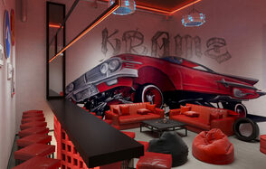 Лофт-центр Б69. Зал Форсаж с верандой на крыше