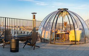 Sky Terrasse. Лаундж пространство на крыше 