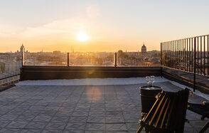 Sky Terrasse. Лаундж пространство на крыше 