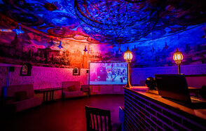 Царский лофт. Круглый лофт со светомузыкой 