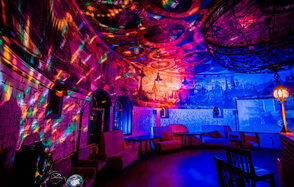 Царский лофт. Круглый лофт со светомузыкой 