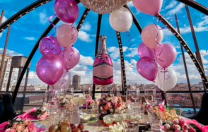 Прозрачный шатёр для праздников 