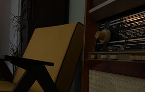 Авторский лофт с балконом и видом на реку