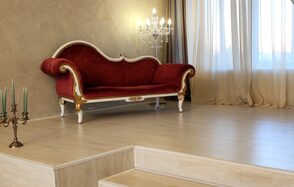 Brooklyn Loft Зал с панорамными окнами в пол