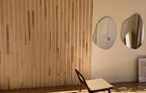 Bedford studio Совмещённые светлые комнаты 