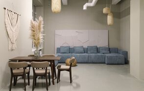 Wow Place Loft. Mr.Boho (Вау Плэйс Лофт. Мистер Бохо). Светлый лаунж-зал