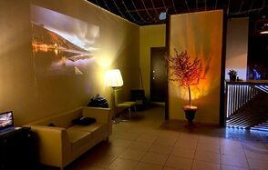 Лофт в теплых тонах