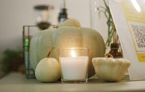 Уютный зал пиццерии 