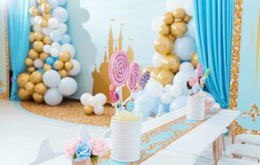 Светлое пространство в ярких красках