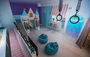 Светлое пространство в ярких красках