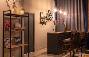 Интерьерный зал в современном стиле