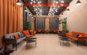 Интерьерный зал в современном стиле