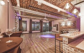 Loft Lodge 8. Яркий зал со светомузыкой