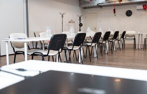 Дизайнерский конференц-зал 80 кв. метров