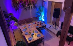 Уютный лофт в гавайском стиле