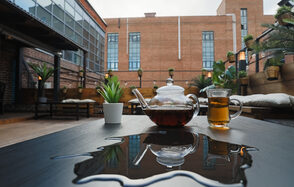 Просторная терраса для мероприятий