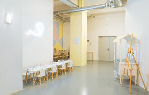 Бейби зал с горкой