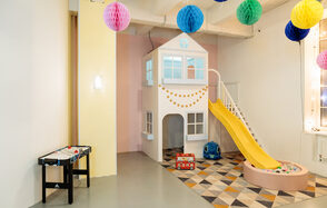 Бейби зал с горкой