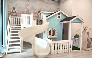 Уютный лофт для детских событий 