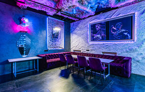 Дизайнерский неоновый лофт