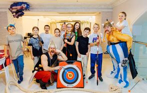 Огромное пространство с фотозонами