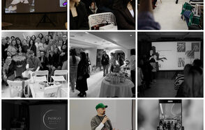 Огромное пространство с фотозонами