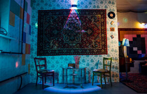 Зал "PIXELS". Яркая площадка в стилистике 90-х