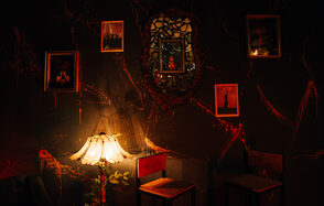 Лофт "COVEN" (Лофт "КОВЕН"). Тематический тёмный лофт