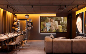 Оникс. Стилизованный лофт-зал