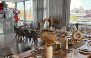 Солнечный белый лофт 