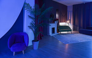 Лофт в современном стиле с кухней