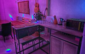 Двухуровневый лофт с растениями