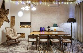 Cozy hall in loft style