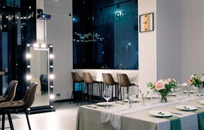 Стильный лофт с панорамными окнами